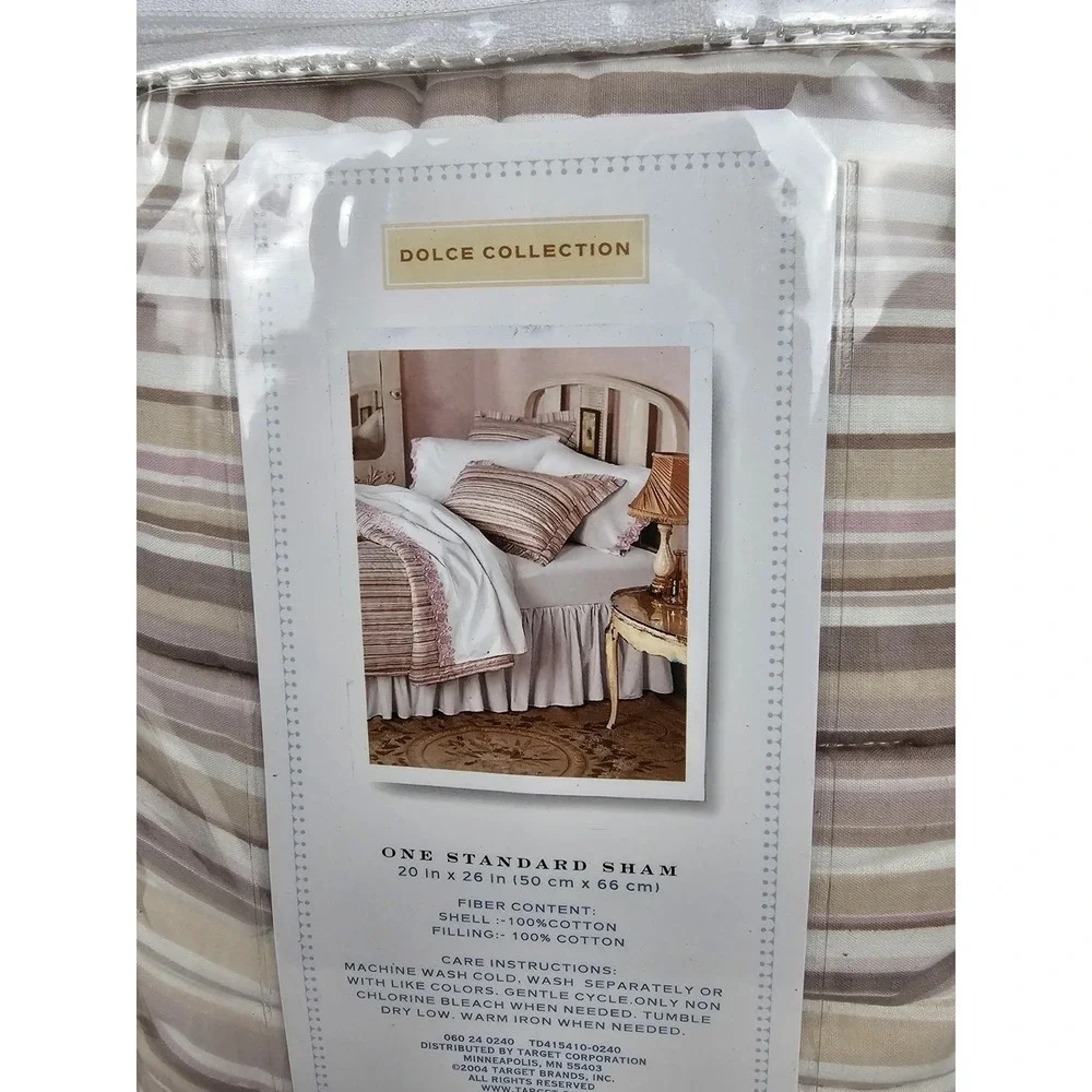 2-Simply Shabby Chic DOLCE COLLECTION Standard Sham New